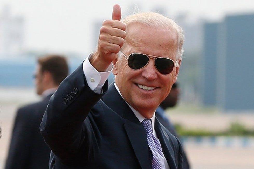 Biden Thumbs Up